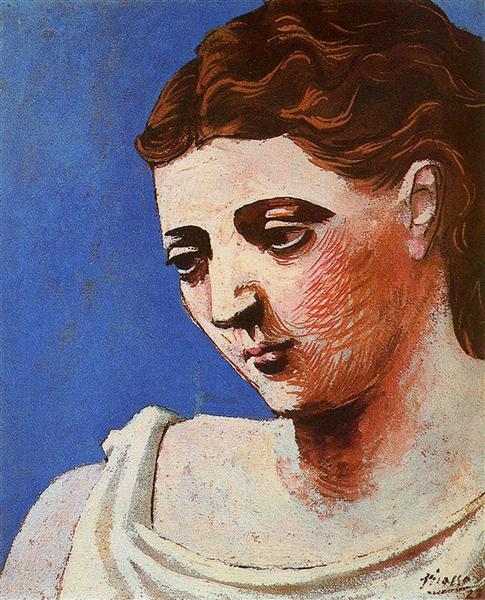 Pablo Picasso Oil Painting Female Portraits Head Of A Woman